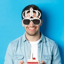 Party Glasses - King Crown - 1