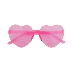 Party Glasses - Pink Heart - (1)