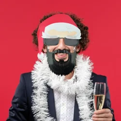 Party Glasses - Santa Clause - 1