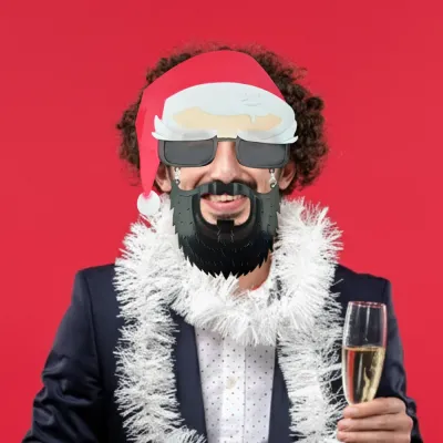 Party Glasses - Santa Clause - 1