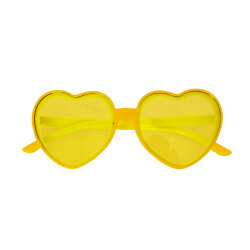 Party Glasses - Yellow Heart - 2