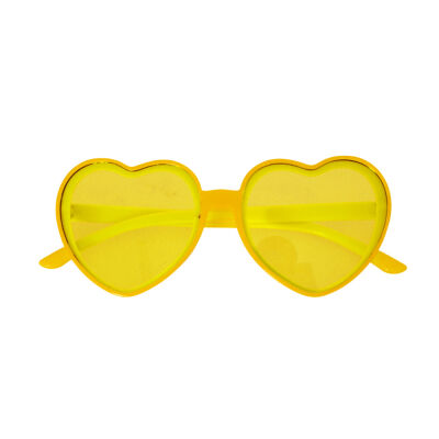 Party Glasses - Yellow Heart - 2