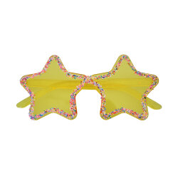 Party Glasses - Yellow Star - (1)