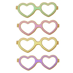 Party Paper Glasses - Macaron Colors - 3