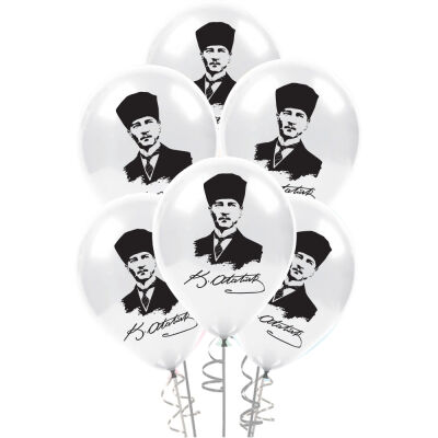 Atatürk Baskılı Pastel Balon 11