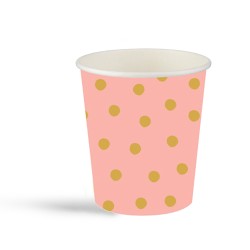  - Pastel Dreams Paper Cups Salmon