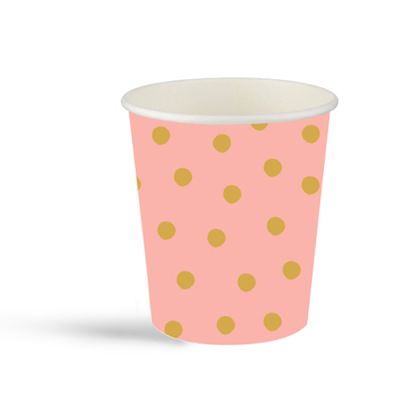 Pastel Dreams Paper Cups Salmon