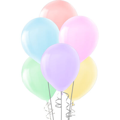 Karışık Renkli Makaron Balon 5