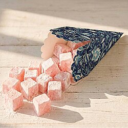 Patterned Gift Cone Box - Special Event Favor & Candy Packaging - 1