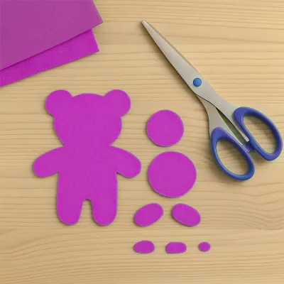 Pembe A4 Keçe Tabaka - 1