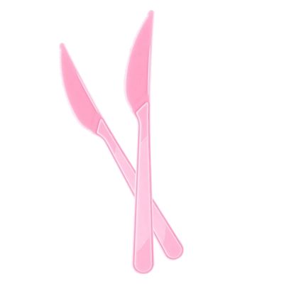 Pembe Plastik Bıçak - 1