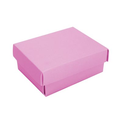 Pink Cotton-Filled Necklace Box - 2