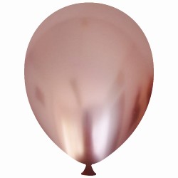 Pink Crome Balloons 12