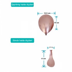 Pink Crome Balloons 5