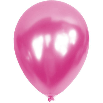 Pink Metallic Ballons 12