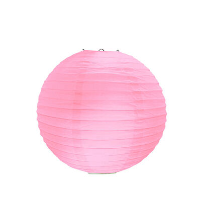 Pink Paper Lantern 20cm