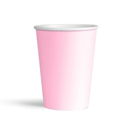 Pink Pastel Paper Cups - Kikajoy