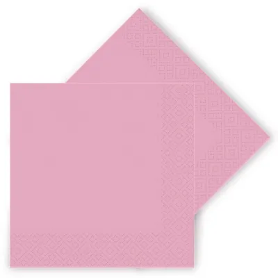 Pink Pastel Paper Napkins - 1