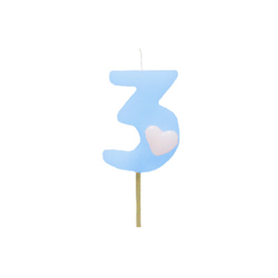 Pink/Blue Toothpick Candles - No:3