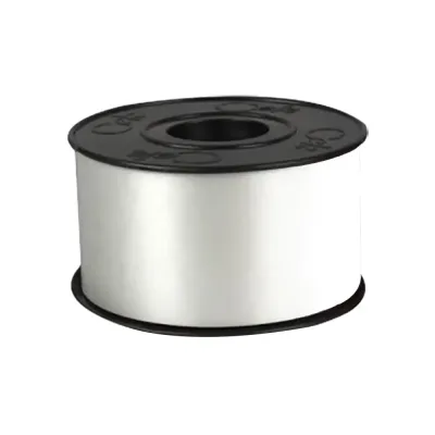 Plain White Ribbon - 1