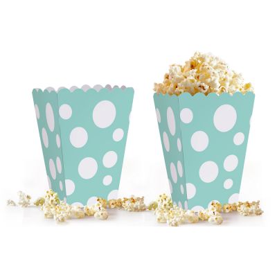 Polka Dot Mix Green Popcorn Boxes - 1