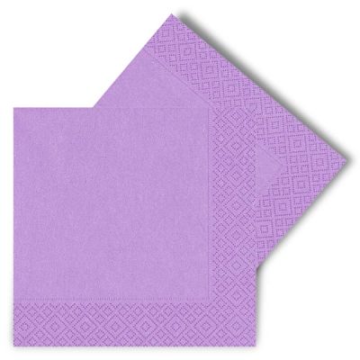 Purple Paper Napkins - 1
