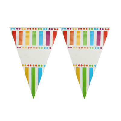 Rainbow Triangle Flag Banner - 2