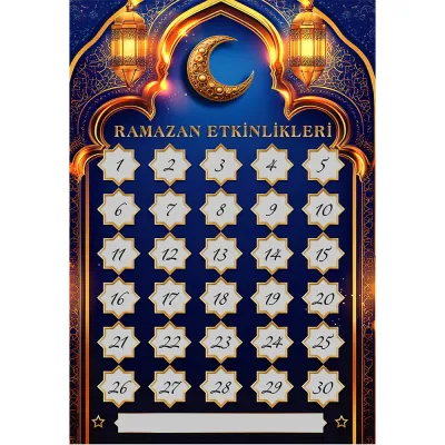 Ramadan Scratch Calendar - 1