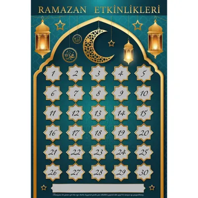 Ramadan Scratch Calendar - 2