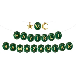 Ramazan Harf Yazı Seti -Hayırlı Ramazanlar- - 2