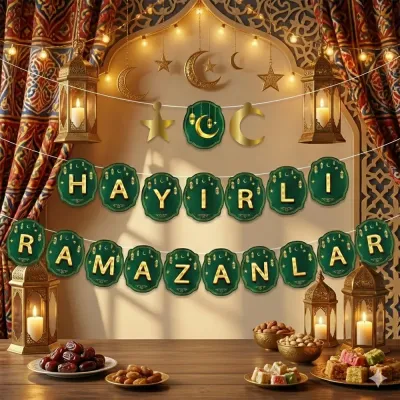 Ramazan Harf Yazı Seti -Hayırlı Ramazanlar- - 1
