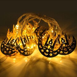 Ramazan Temalı Pilli Gün Işığı Led Işık 2mt - Thumbnail