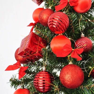 Red Christmas Ornaments Set - 29 pcs - 2