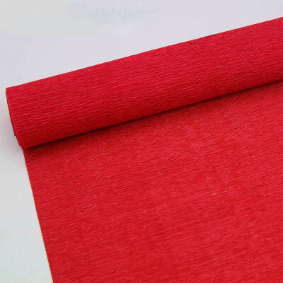 Red Crepe Paper Roll - 2