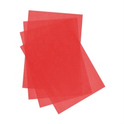 Kika - Kırmızı A4 Pelür Kağıt