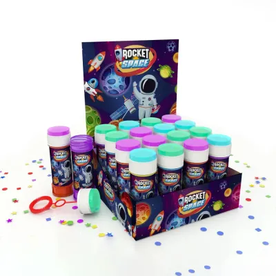 Rocket Space Bubble Wands - 1