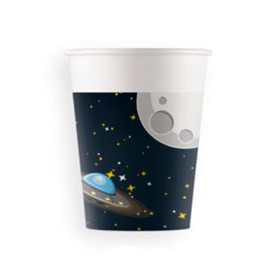 Rocket Space Paper Cups
