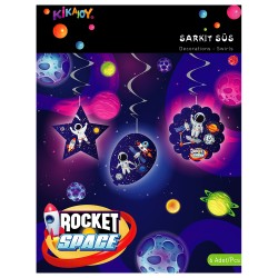 Kikajoy - Rocket Space Sarkıt Süs