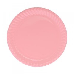 Pink Paper Plates - Kikajoy