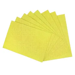 Sarı Keçe Tabaka 50x70 10lu - 2