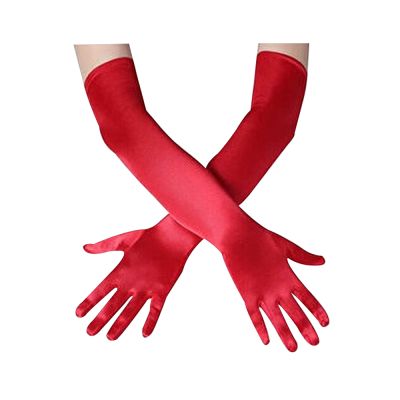 Satin Gloves for Henna Night - 1