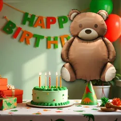 Brown Beer Foil Balloon - 1