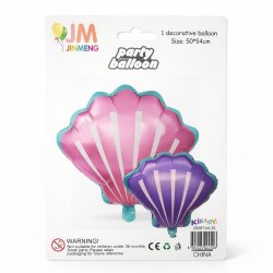 Shell Shaped Foil Balloon - 2