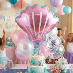 Shell Shaped Foil Balloon - Kikajoy