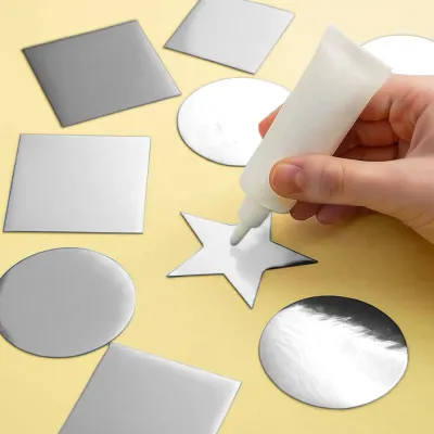 Silver Metallic Construction Paper - 1