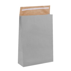 Silver Paper Mailing Bag 35x8x54 cm - Kika