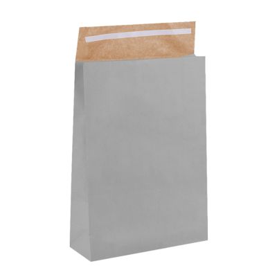 Silver Paper Mailing Bag 35x8x54 cm - 1
