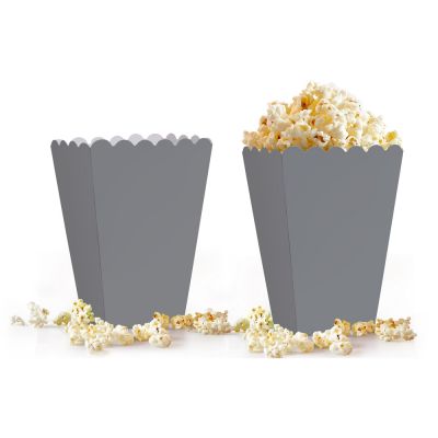 Silver Popcorn Boxes - 1