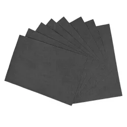 Siyah Keçe Tabaka 50x70 10lu - 2