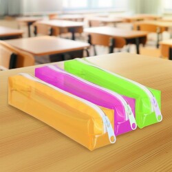 Small Transparent Pencil Case - 1